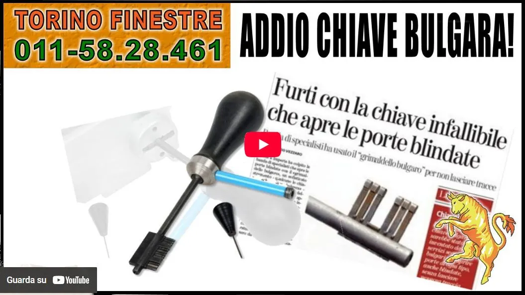 Video Torino Finestre: Chiave Bulgara