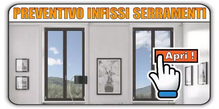 preventivo infissi serramenti