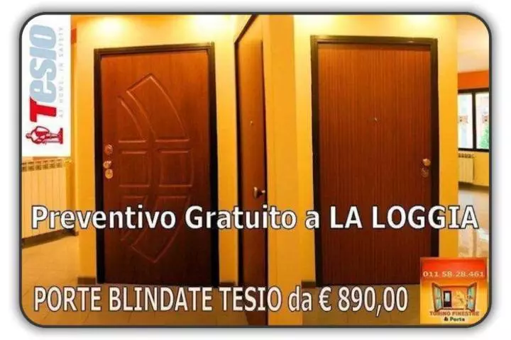 porte blindate tesio La Loggia