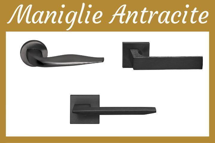 Maniglie Per Porte Interne In Vetro.Maniglie Di Design Antracite Porte Interne Torino Prezzi E Offerte Online